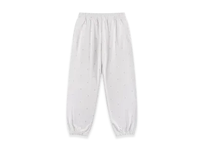 Unknown London Tiny Cross Glitter Sweat Pants "Off White"