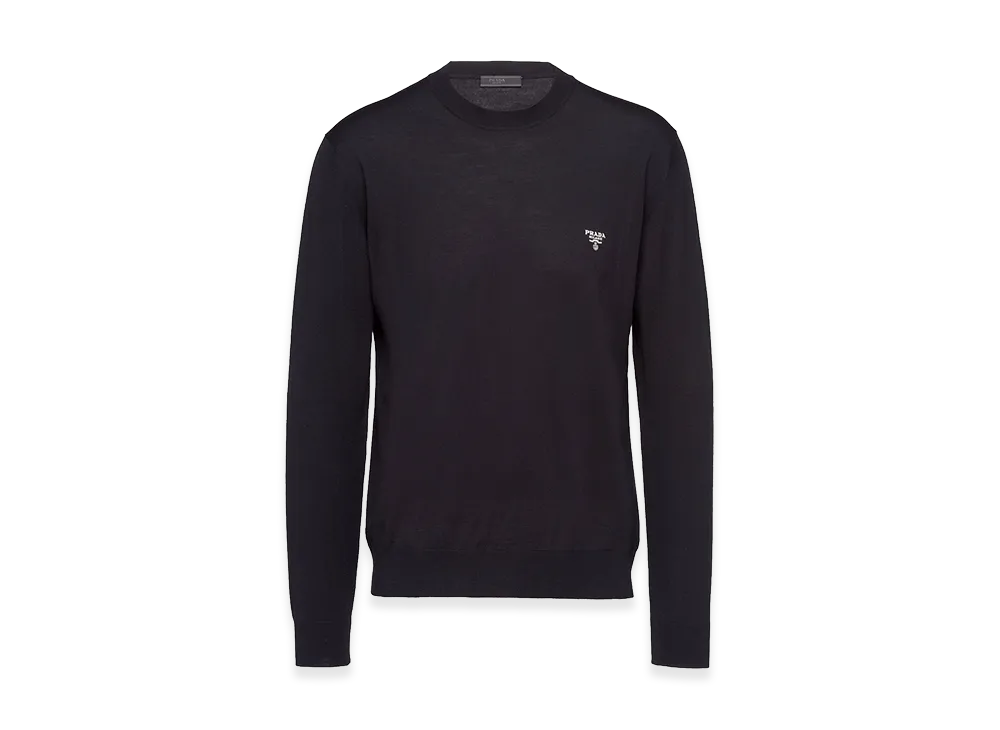 PRADA Logo Sweater "Black"