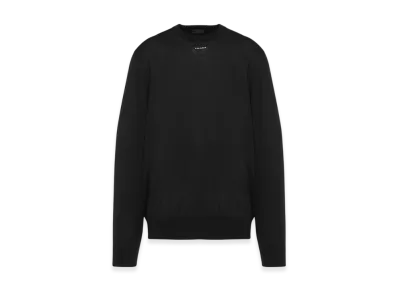 PRADA Superfine Wool Sweater "Black"