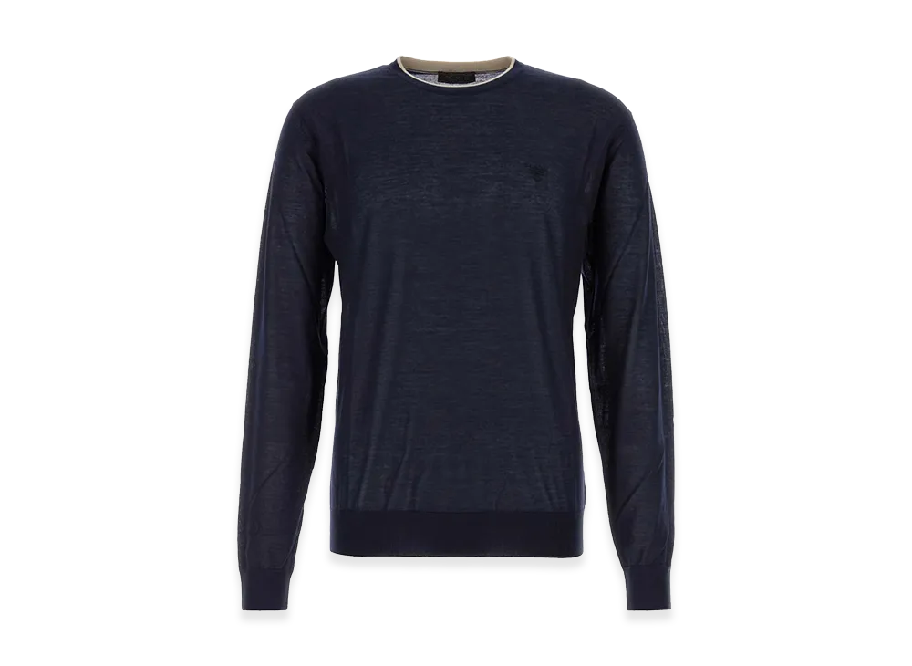 PRADA Cashmere Blend Sweater "Navy Blue"