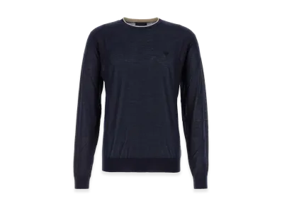 PRADA Cashmere Blend Sweater "Navy Blue"