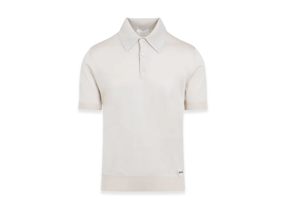 PRADA Silk Polo "Beige"