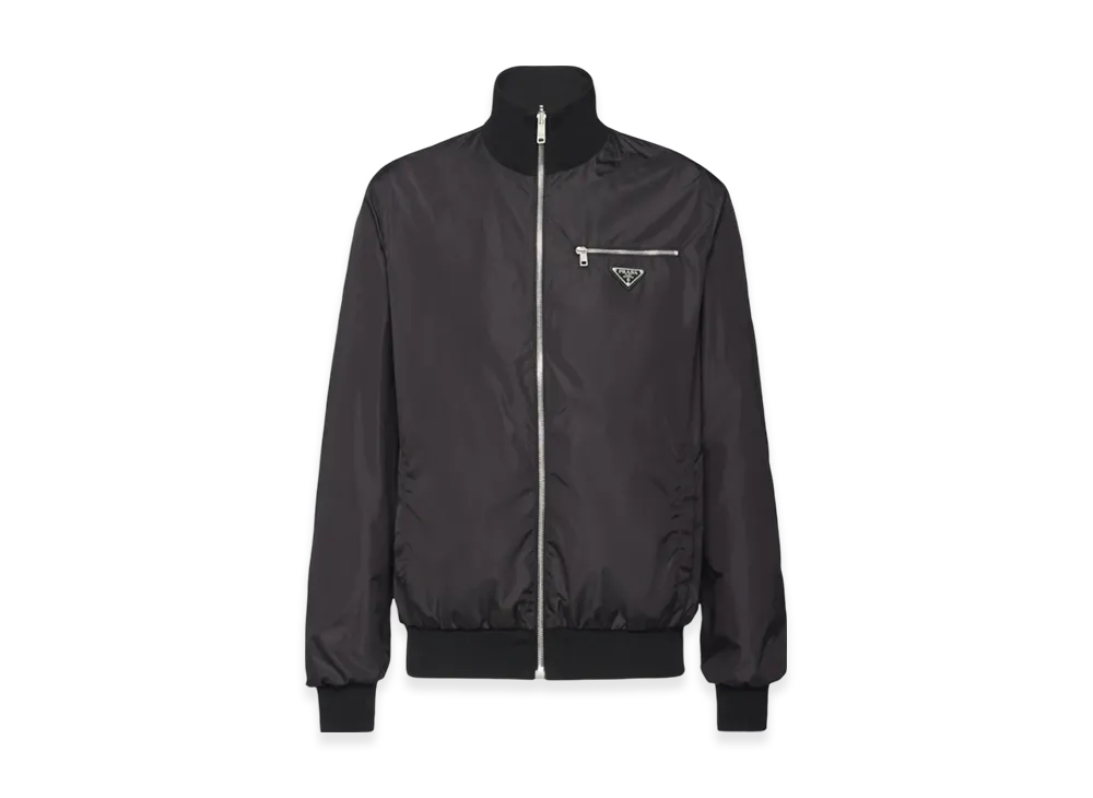 PRADA Reversible Wool Nylon Jacket "Black"