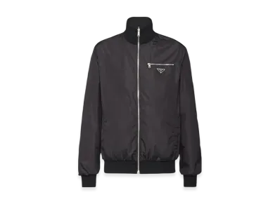 PRADA Reversible Wool Nylon Jacket "Black"