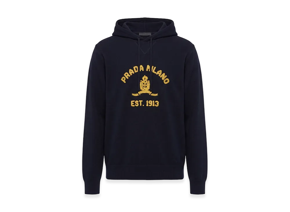 PRADA Hoodie "Dark Blue"