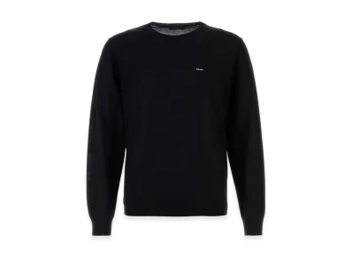 PRADA Superfine Wool Crewneck Sweater "Black"