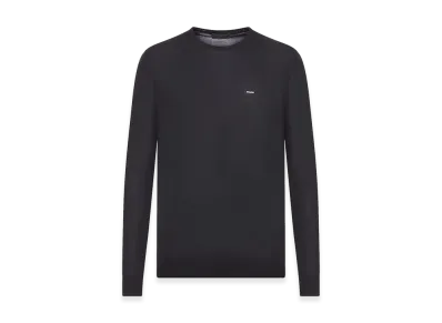 PRADA Embroidery Sweater "Black"