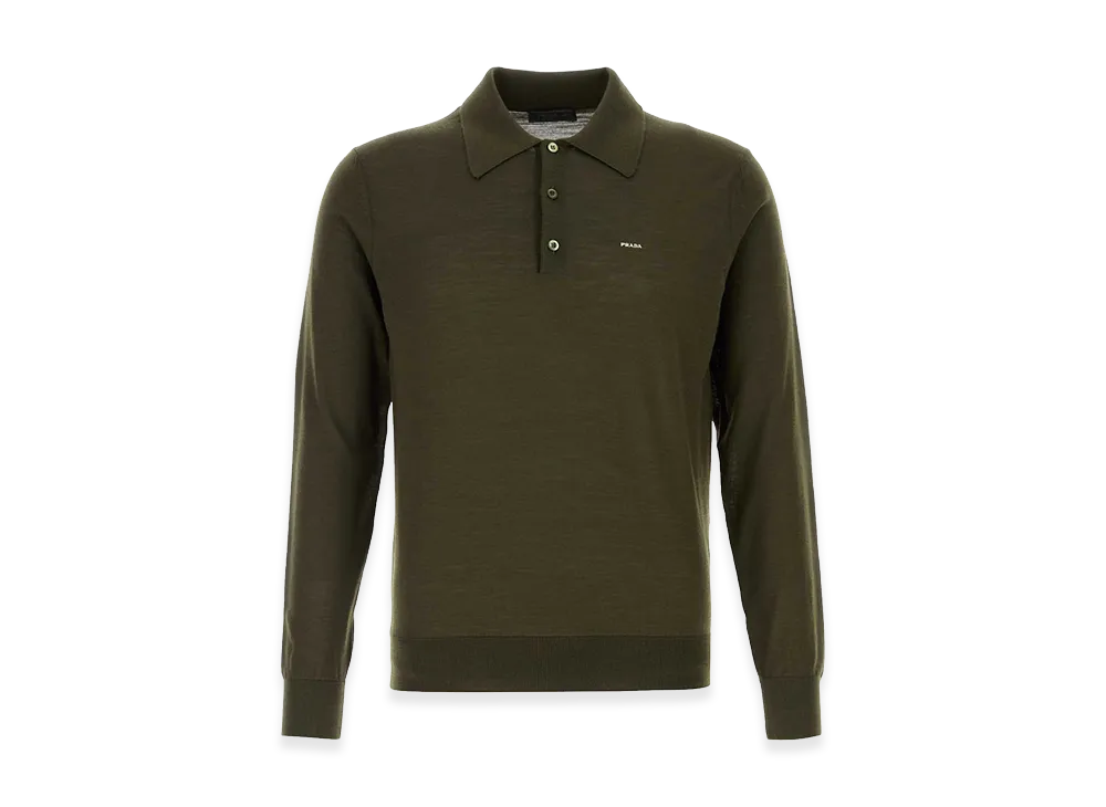 PRADA Wool Sweater "Olive Green"