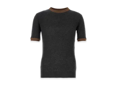 PRADA Charcoal Cashmere Sweater "Grey"
