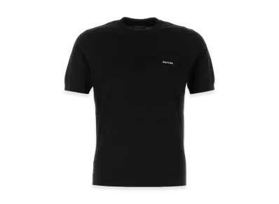 PRADA Cotton Sweater "Black"