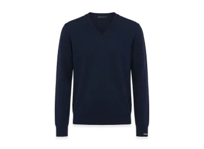 PRADA Cotton Sweater "Blue"
