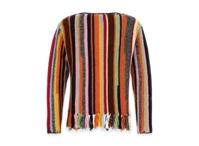 PRADA Multicolor Crochet Sweater "Multicoloured"