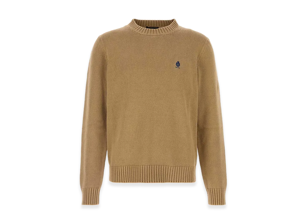 PRADA Cotton Sweater "Camel"