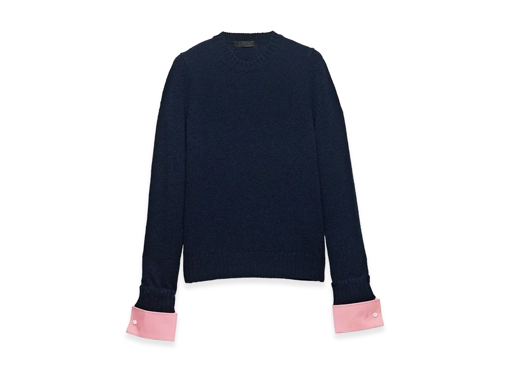 PRADA Sweaters "Navy Blue"