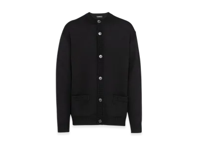 PRADA Cashmere Cardigan "Black"