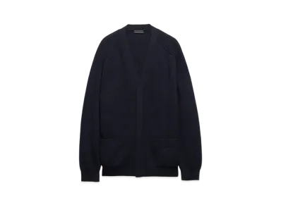 PRADA Men's Cashmere Cardigan "Navy"
