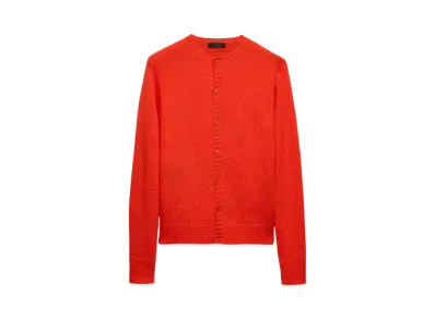 PRADA Men's Cashmere Cardigan "Red"
