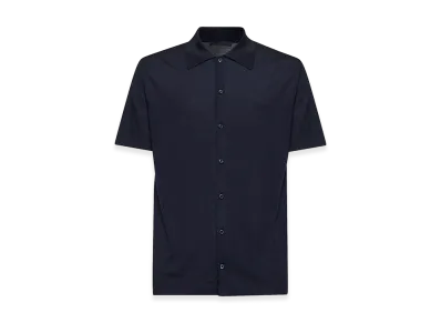 PRADA Short Sleeve Shirts "Dark Blue"