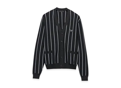 PRADA Wool Cardigan "Black"