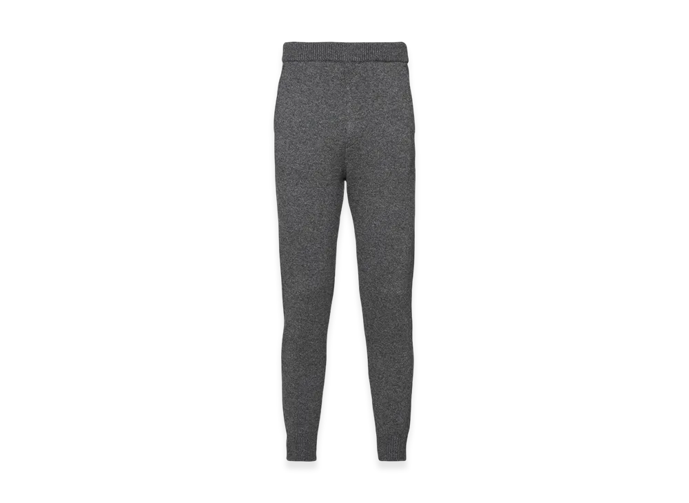 PRADA Cashmere Pants "Slate Gray"
