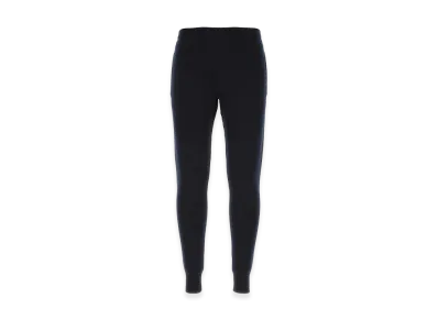 PRADA Stretch Cashmere Blend Joggers "Dark Blue"
