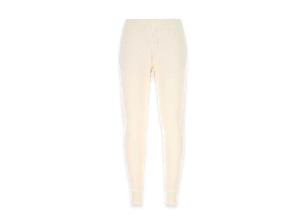 PRADA Stretch Cashmere Blend Joggers "White"