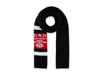 PRADA Cashmere Scarf "Black"
