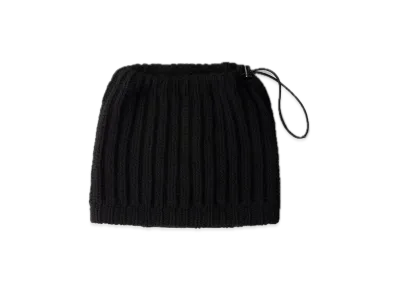 PRADA Wool x Cashmere x Re-Nylon Neck Warmer "Black"