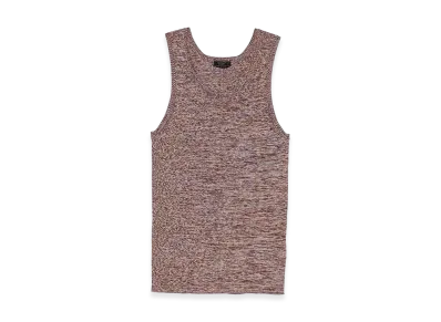 PRADA Cotton Tank Top "Light Beige"