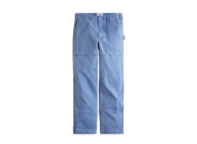 UNION x J.Crew Cotton Herringbone Painter Pant "Vintage Blue"