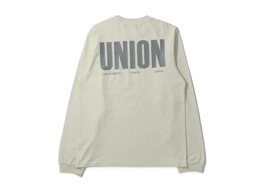 Union City To City L/S Tee "Bone"