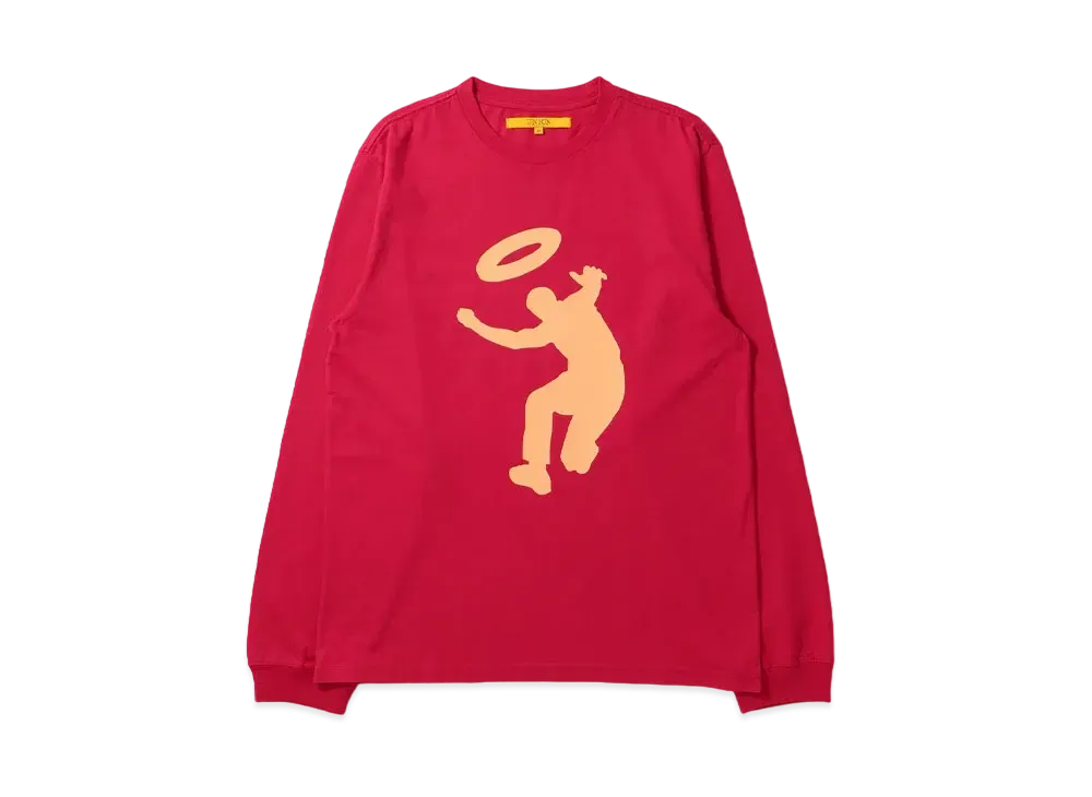 Union Flip L/S Tee "Maroon"
