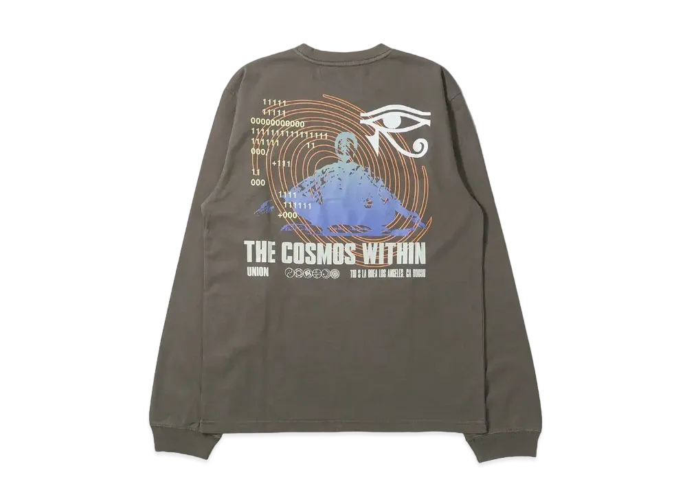 Union Cosmos L/S Tee "Dark Gray"