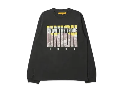 Union Elevation L/S Tee "Black"