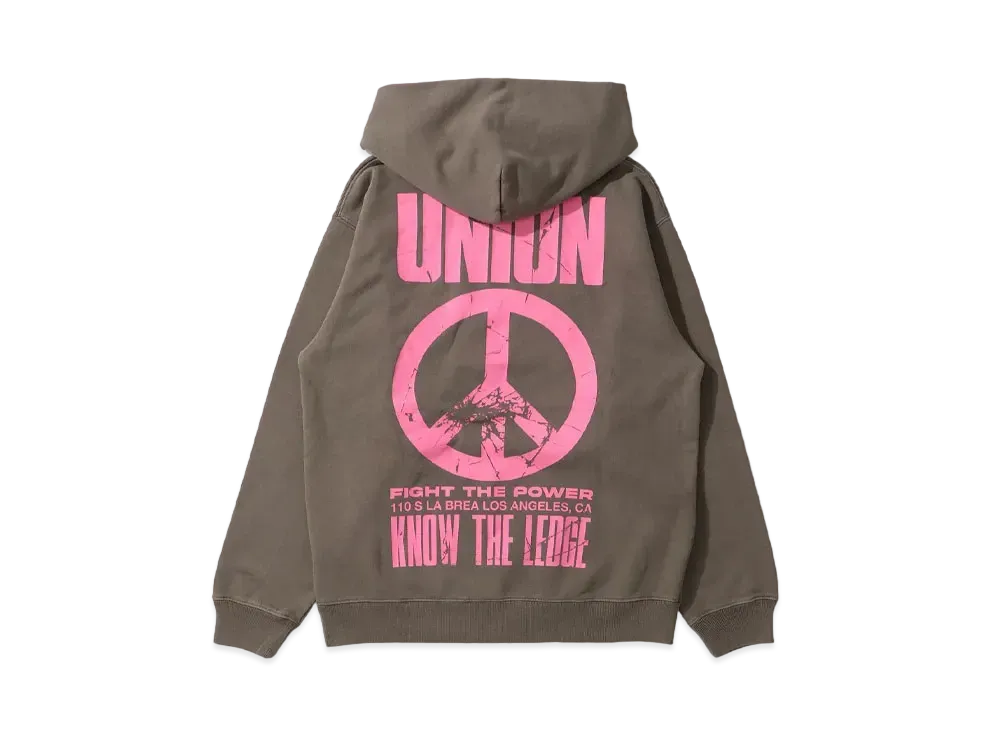 UNION Fight Hood "Dark Gray Pigment"