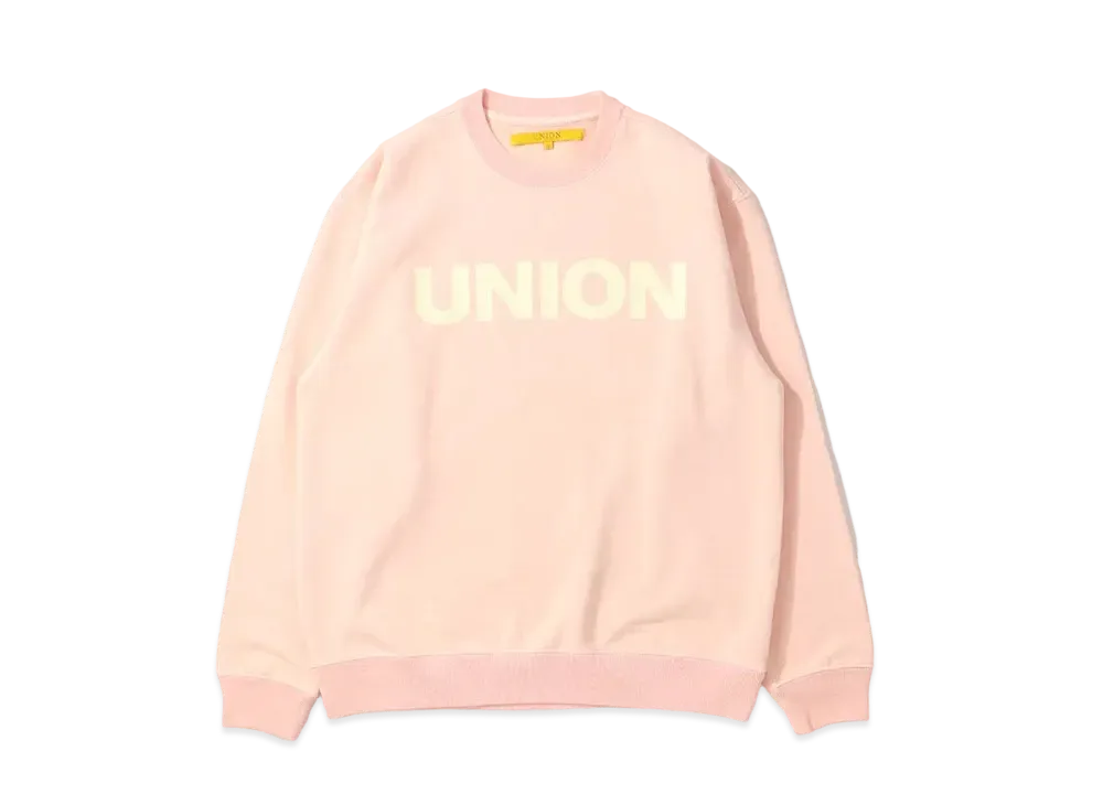 UNION Two-Four Crewneck "LT Pink Pigment"