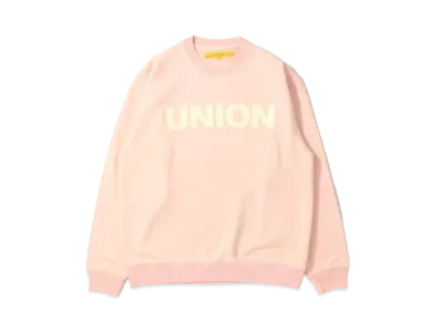 UNION Two-Four Crewneck "LT Pink Pigment"