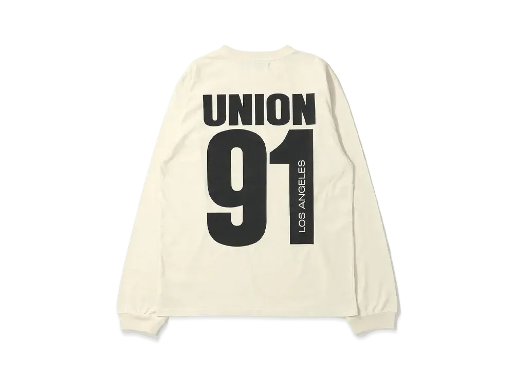 ユニオン 91 L/S Tシャツ "ボーン"