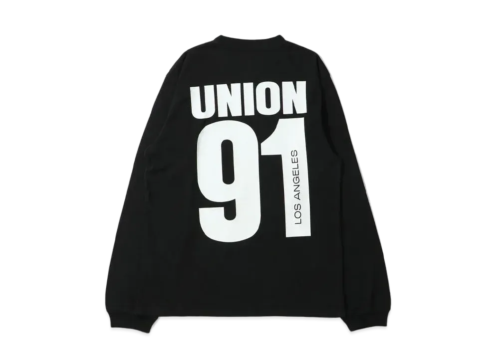UNION 91 L/S Tee "Black"