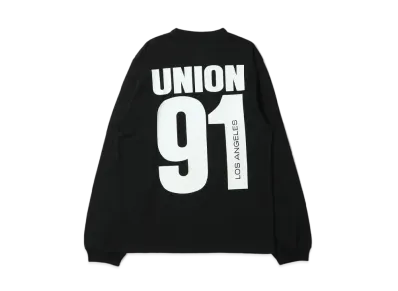 UNION 91 L/S Tee "Black"