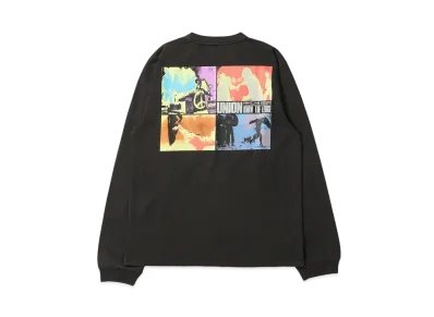 UNION Uprise L/S Tee "Vintage Black Pigment"