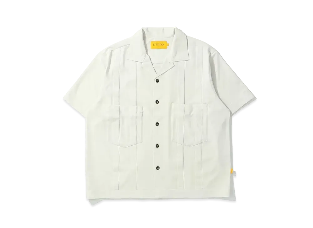 UNION Moten SS Woven "Cream"