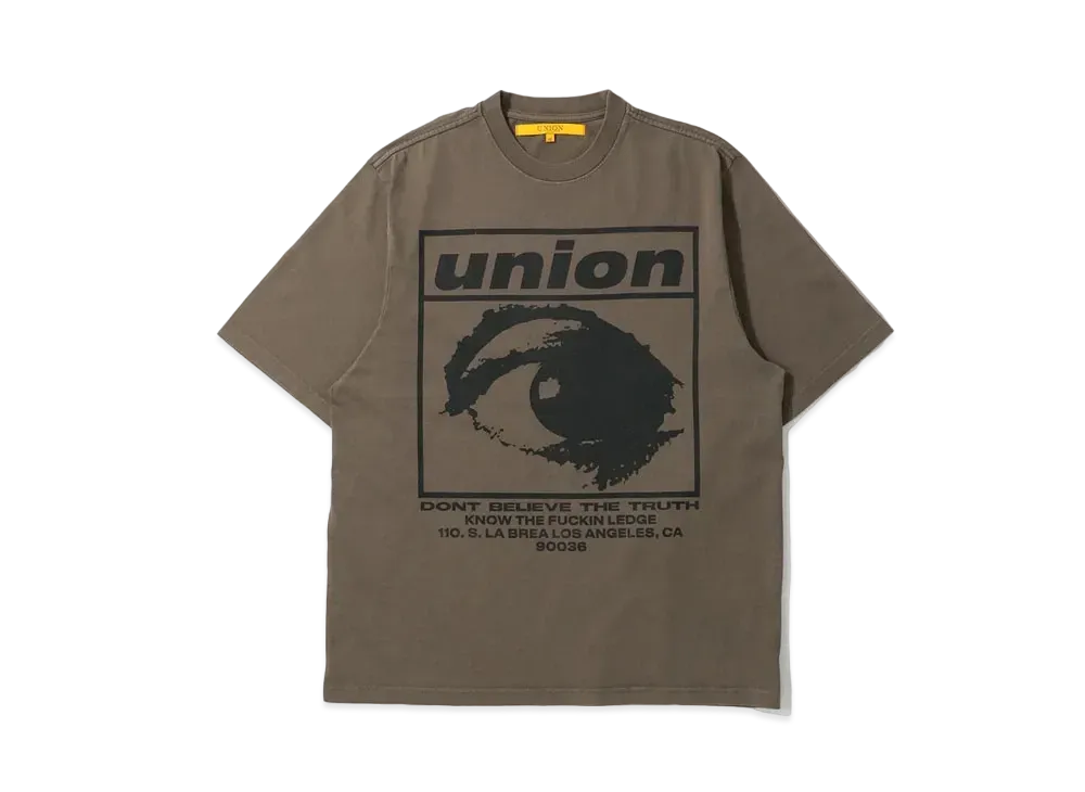 UNION Truth Tee "Dark Gray Pigment"
