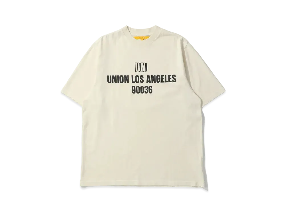UNION Code Tee "Bone Pigment"