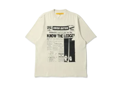 UNION Headlines Tee "Bone Pigment"