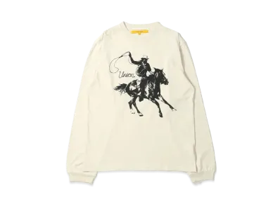 UNION Soldier L/S Tee "Bone Pigment"