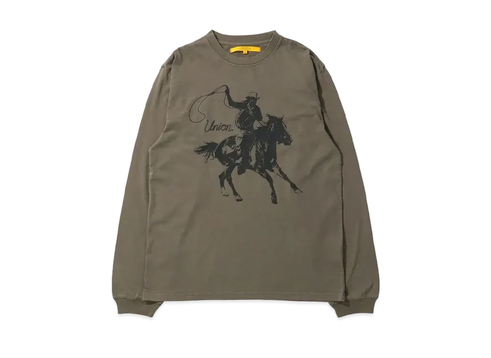 UNION Soldier L/S Tee "Dark Gray Pigment"