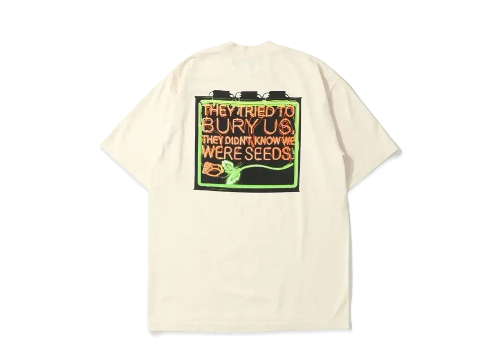 UNION x THE BROAD x PATRICK MARTINEZ Seeds Tee "Faded Cream"