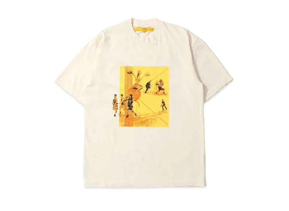 UNION x THE BROAD x PATRICK MARTINEZ Pee Chee Tee "Faded Cream"