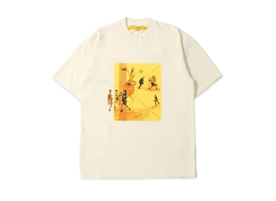 UNION x THE BROAD x PATRICK MARTINEZ Pee Chee Tee "Faded Cream"